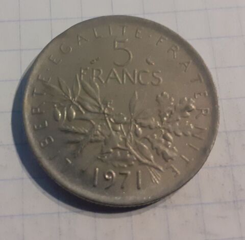 5 Francs 1971 2 Armentires (59)