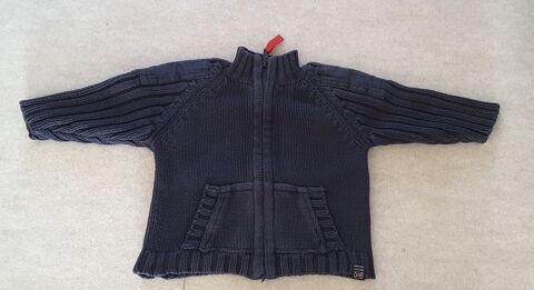 Gilet bleu marine - Week-end � la mer - 6 mois 2 Limoges (87)