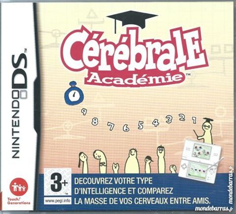 Jeu Nintendo DS Cérébrale Académie (26) 20 Tours (37)