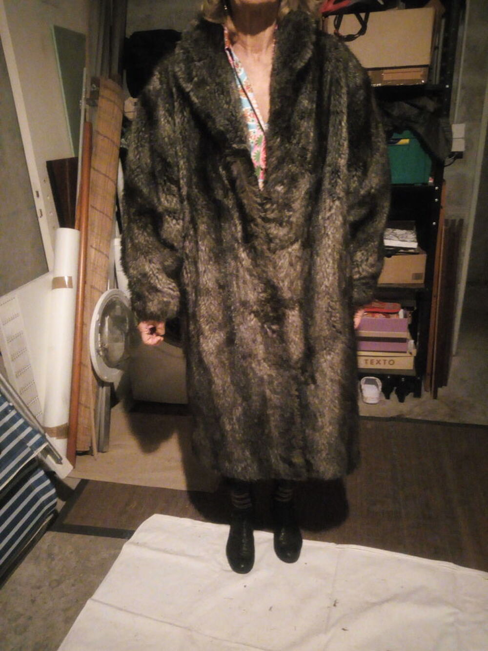 manteau hiver fourrure Vêtements