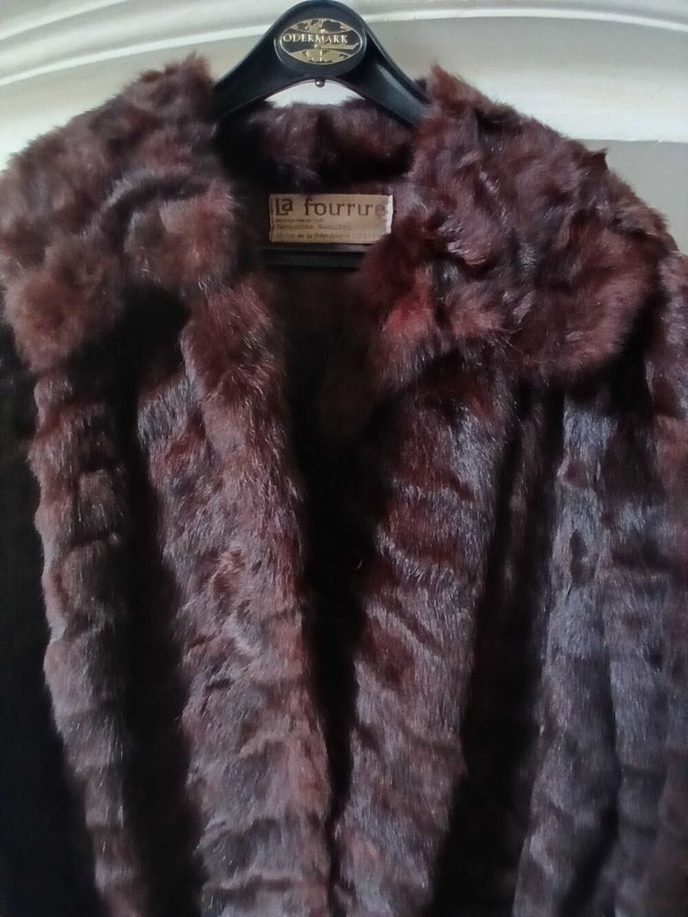 manteau en vison Vêtements