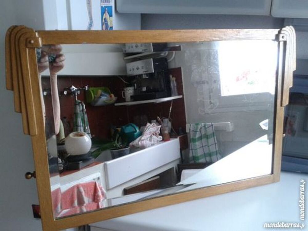 Cadre ancien 1935 miroir biseauter Meubles