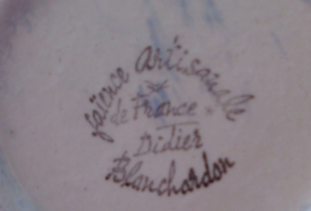 Pichet en fa&iuml;ence de Didier Blanchardon Cuisine