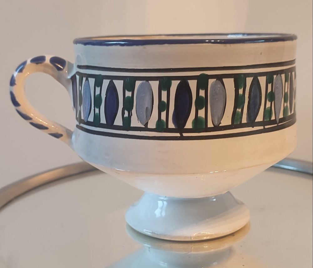 Paire de Grandes tasses de 500 ml en C&eacute;ramique du Maghreb 