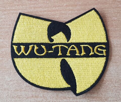 �cusson patch brod� logo wu tang clan groupe rap  5 Carnon Plage (34)