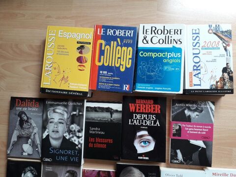 Livres dictionnaires et biographies 10 Orvault (44)