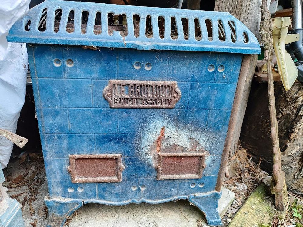 poele bois vintage Décoration