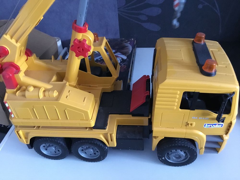 SUPERBE camion grue BRUDER Jeux / jouets