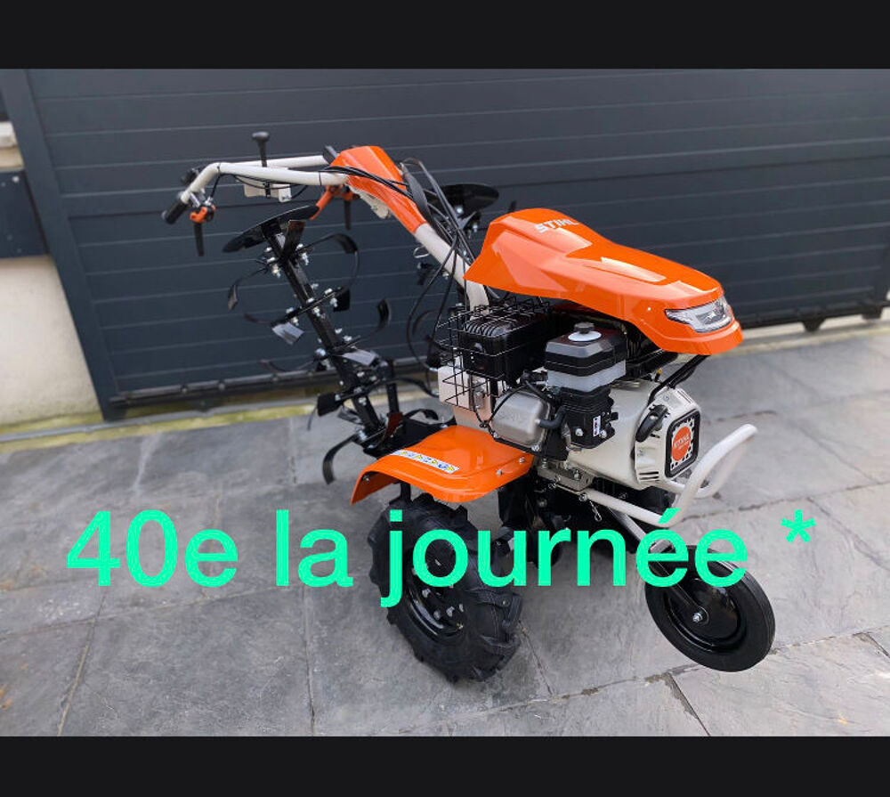 Motoculteur 40e la journ&eacute;e Jardin