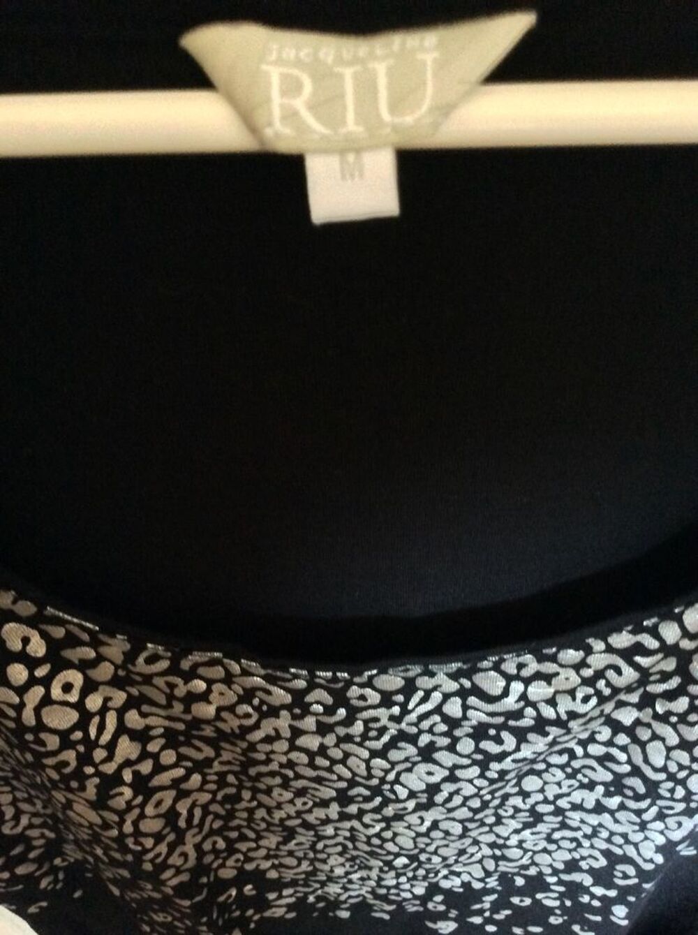tunique fantaisie noire Vtements