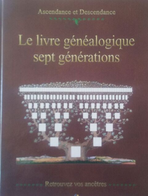 Livre g�n�alogique 7 g�n�rations 8 Montpellier (34)