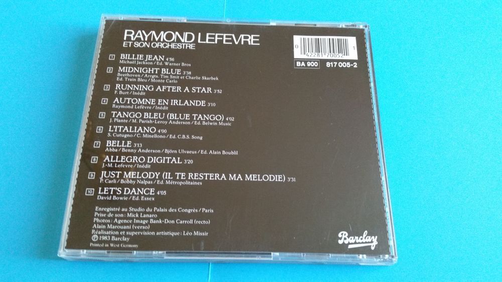 RAYMOND LEFEVRE * CD * CD et vinyles