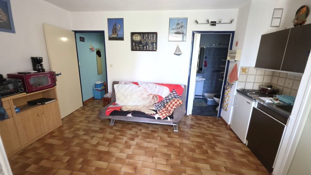 Vente Appartement LE CAP D'AGDE : Secteur bas du  MONT SAINT MARTIN, appartement STUDIO/MEZZANINE (5 couchages) situé au 2ème et dernier étage. Le cap d agde