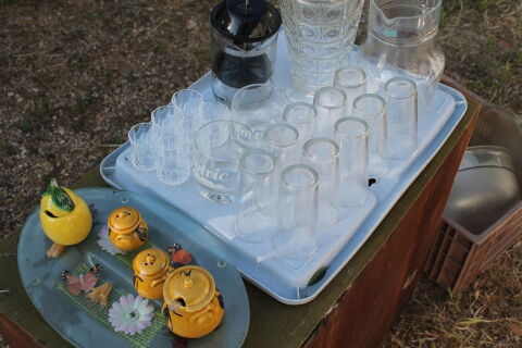 lot carafe - verre ect... 5 Les Angles (30)