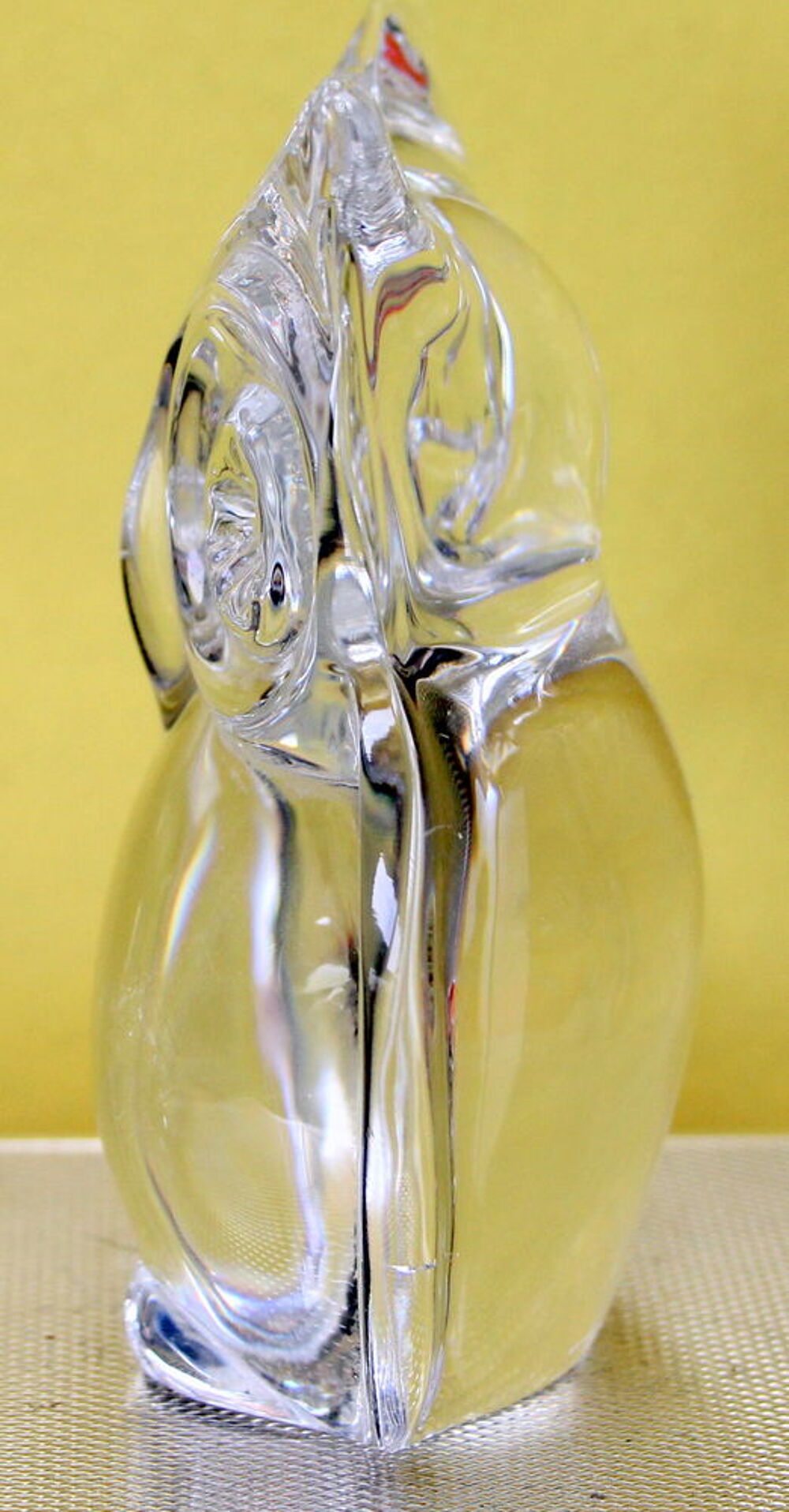 Petite Chouette cristal DAUM France Décoration