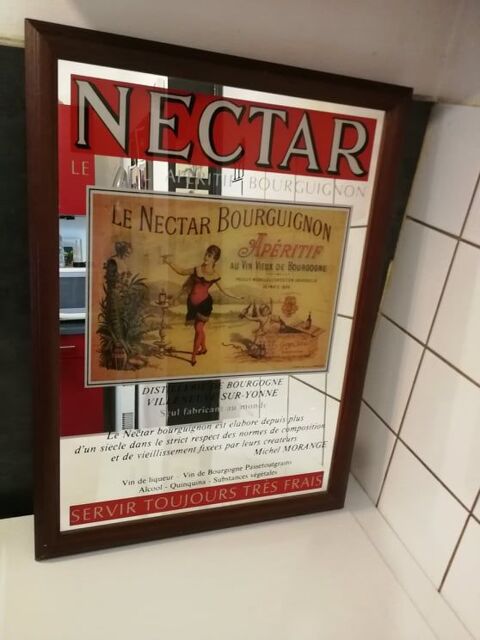 Tableau Publicité Nectar Le viel apéritif bourguignon Sainte-Luce-sur-Loire (44)