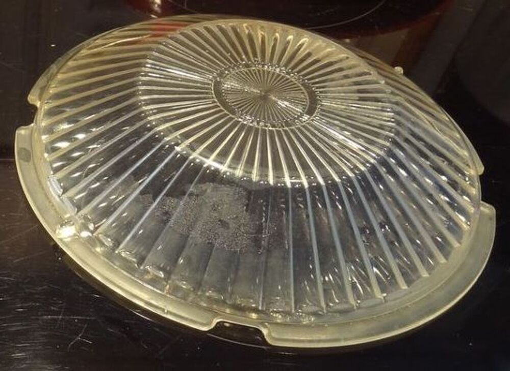 3 verres Holophane Décoration