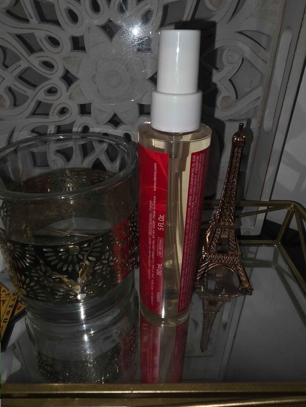 Flacon Vapo Clarins Eau Dynamisante 150ml neuf Vêtements