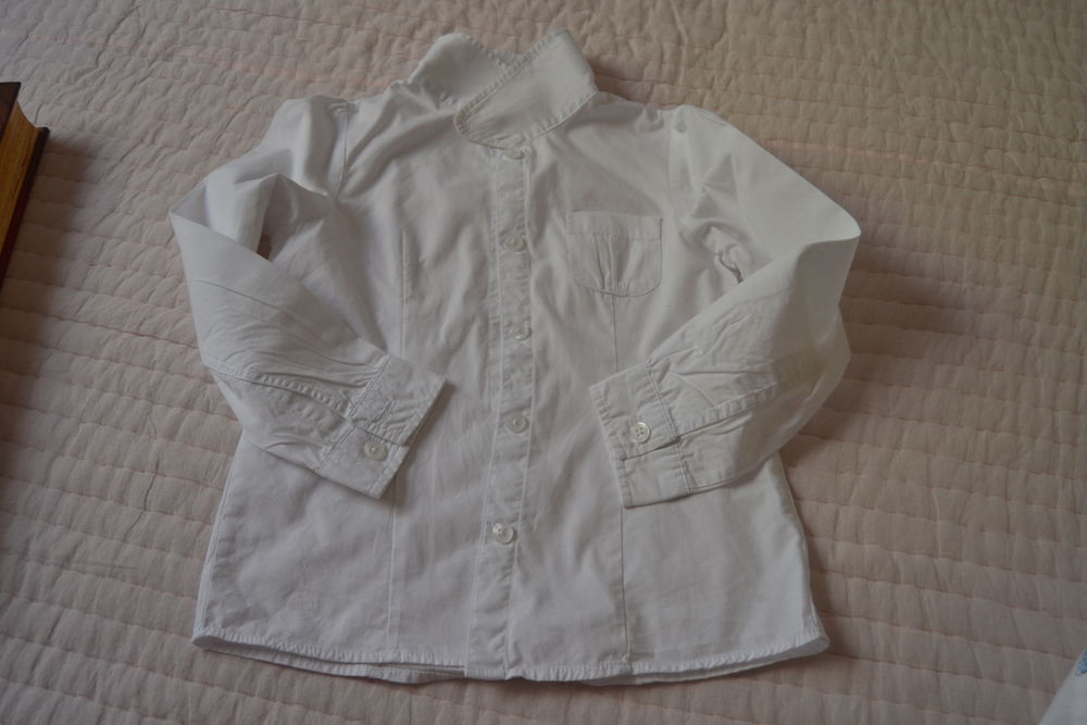 chemisier blanc 6 ans manches longues Vêtements enfants
