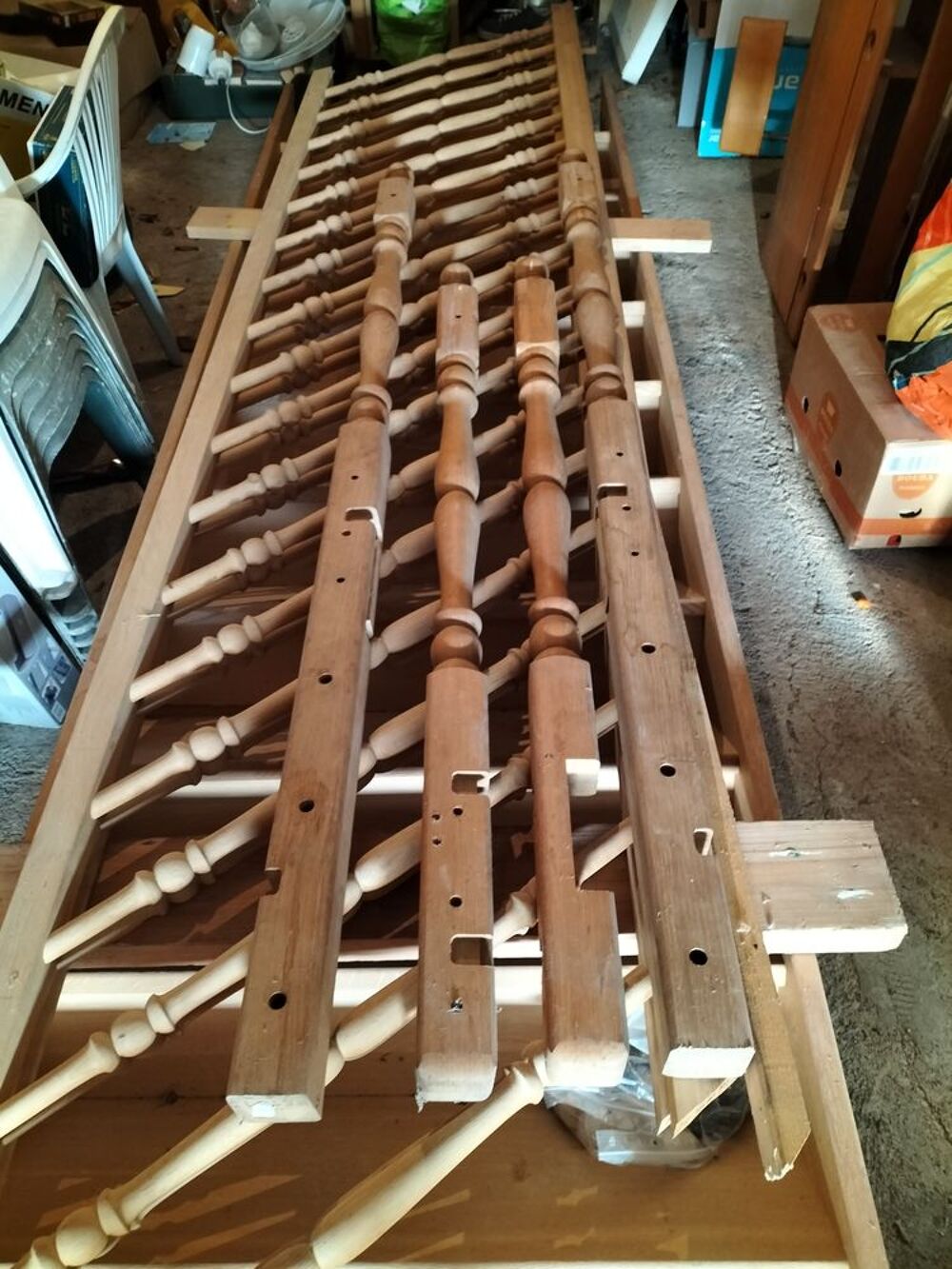 escalier en ch&ecirc;ne Bricolage