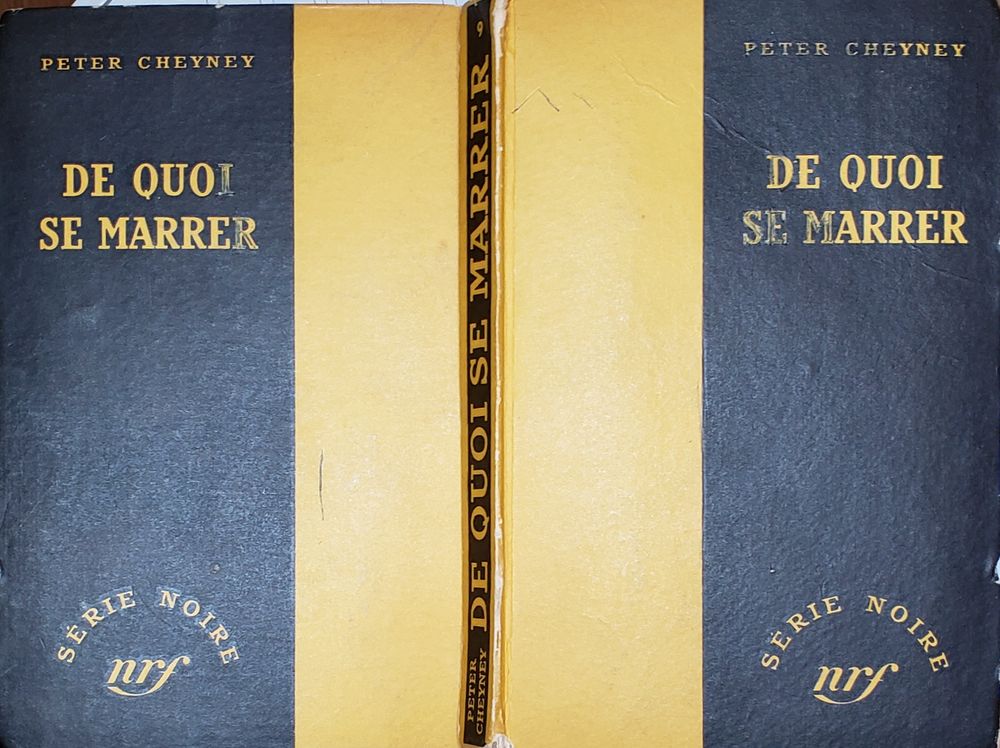livre de Peter Cheyney Livres et BD