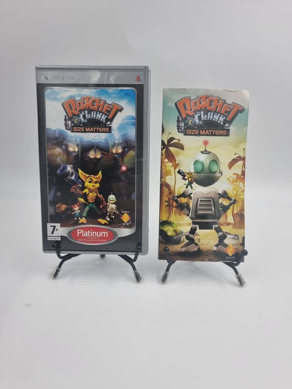 Jeu PSP Ratchet &amp; Clank : Size Matters (Platinum) complet Consoles et jeux vidéos