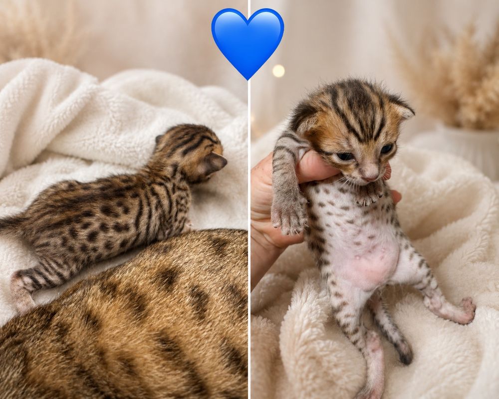   Chatons Savannah F6 