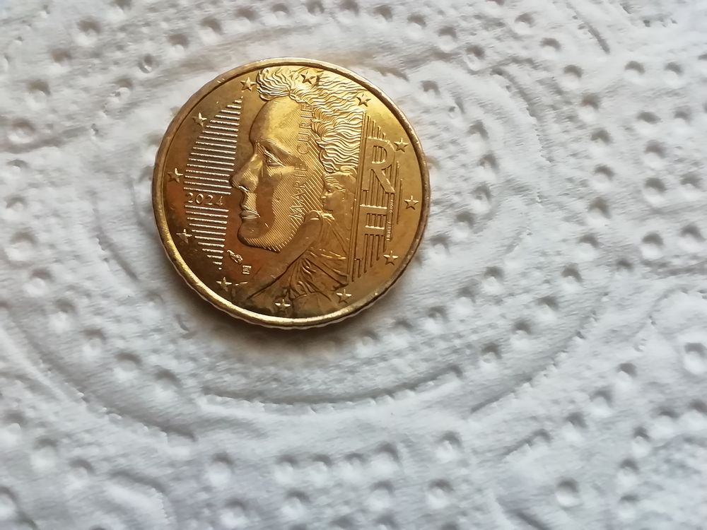 Pi&egrave;ce de collection MARIE CURIE 2024 &eacute;tat neuf 