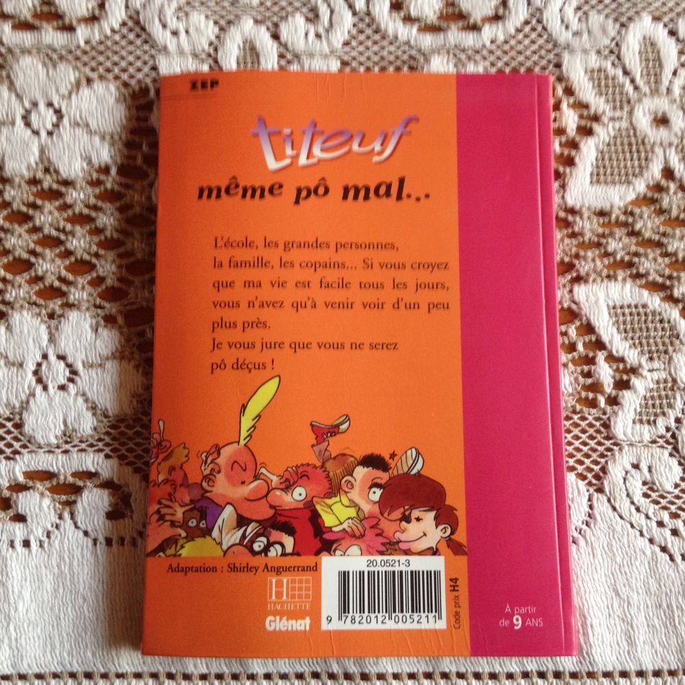 Livre Titeuf M&ecirc;me p&ocirc; mal. Livres et BD