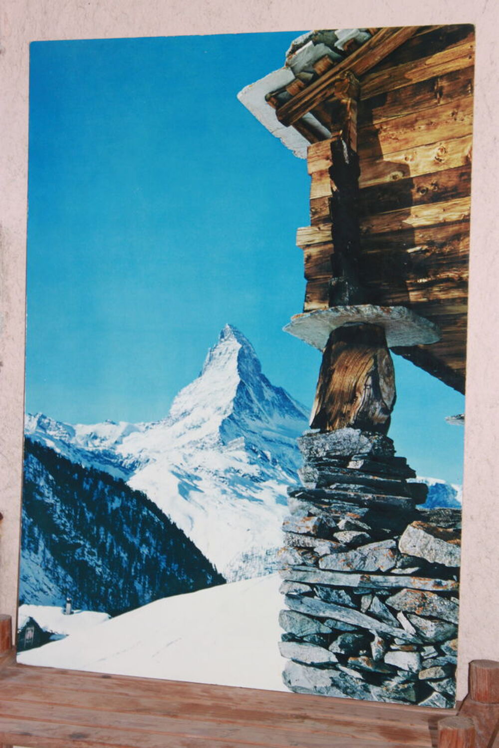 Poster photo Mont Servin Décoration