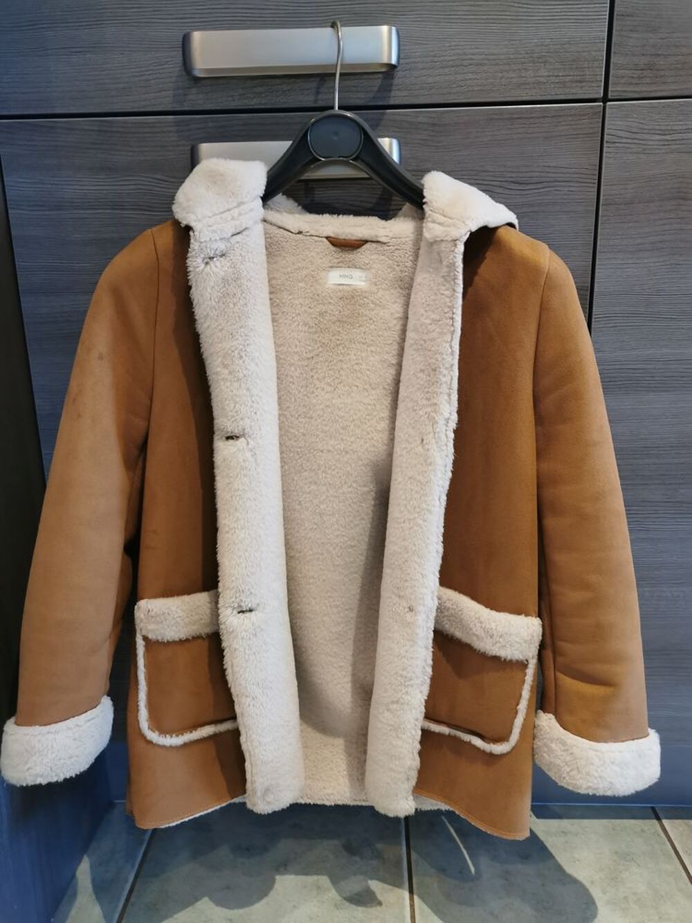 Manteau fille en velours Vêtements enfants