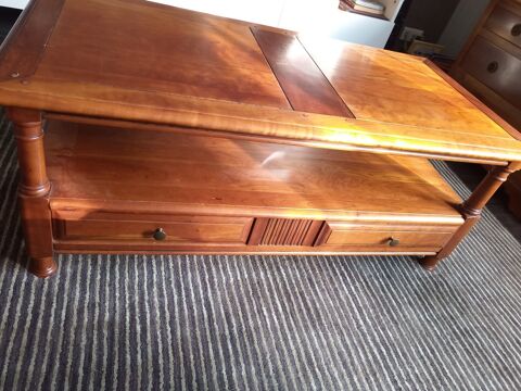 Table basse en bois ch�ne avec tiroirs 90 Mandres-les-Roses (94)