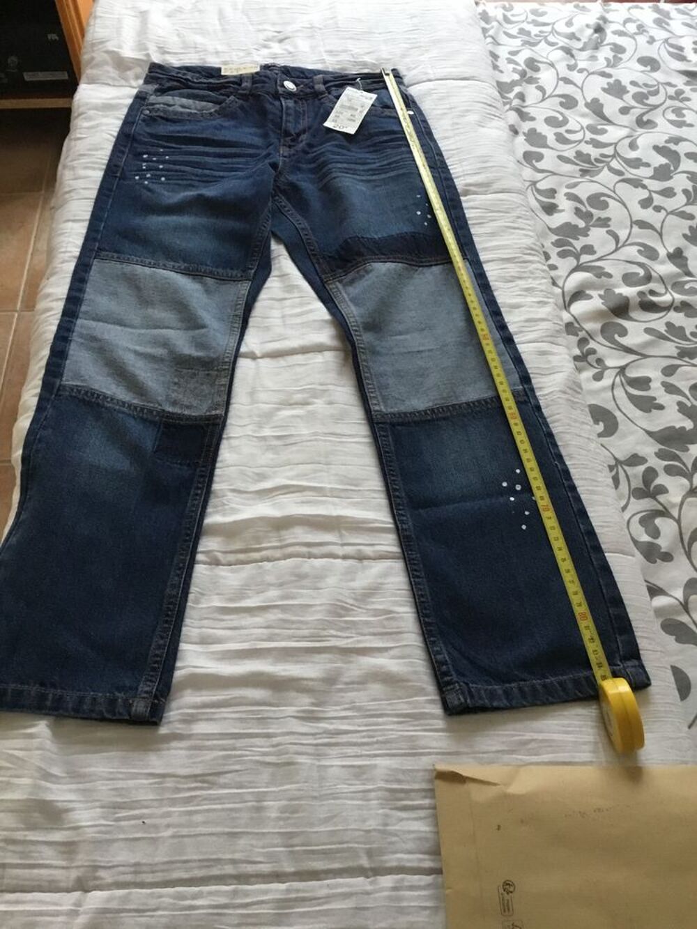 Tout Neuf avec &eacute;tiquette :pantalon jean pour fille de 10Ans Vêtements