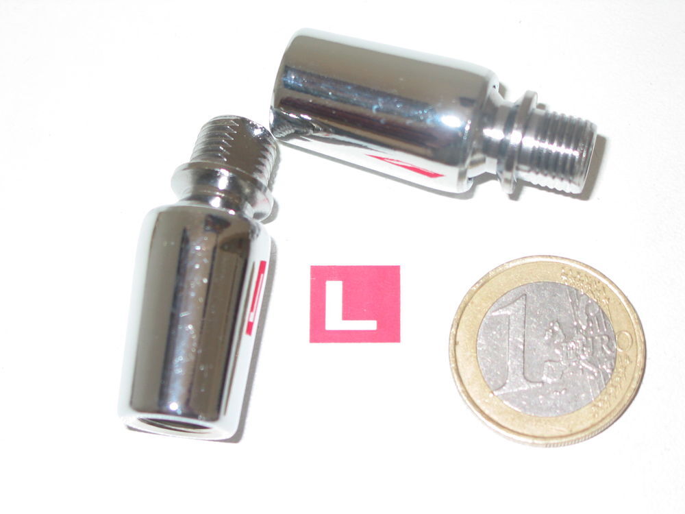 1 rotule chrom&eacute; 360 degr&eacute;s r&eacute;glable pas 10 x 1 mm lampe lust Bricolage