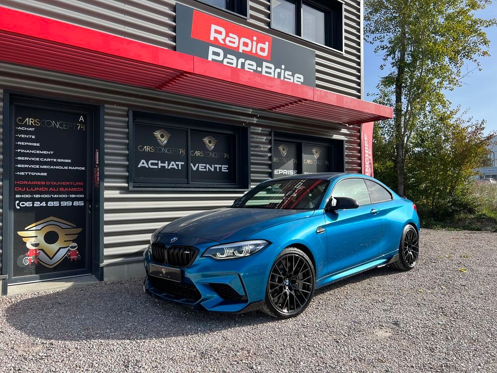 M2 BMW Compétition 410 ch M DKG7 2019 occasion 74200 Allinges