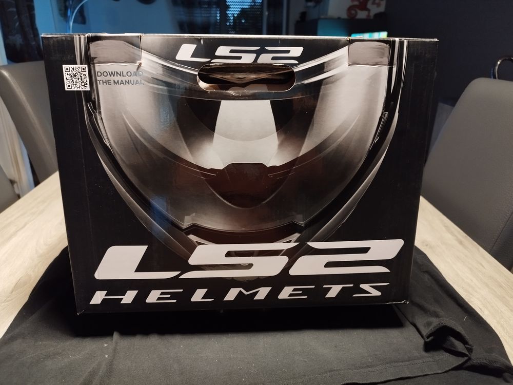 Casque LS2 Valiant II FF900 GRIS Sports