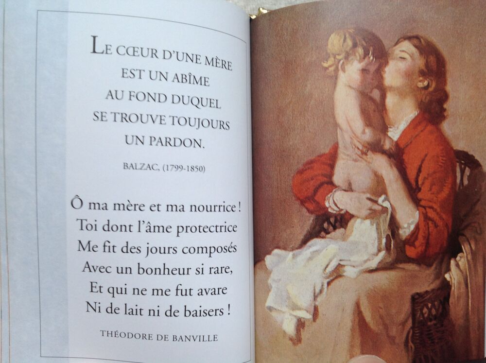 AU COEUR DE LA TENDRESSE L'AMOUR MATERNEL Envoi Possible
Livres et BD