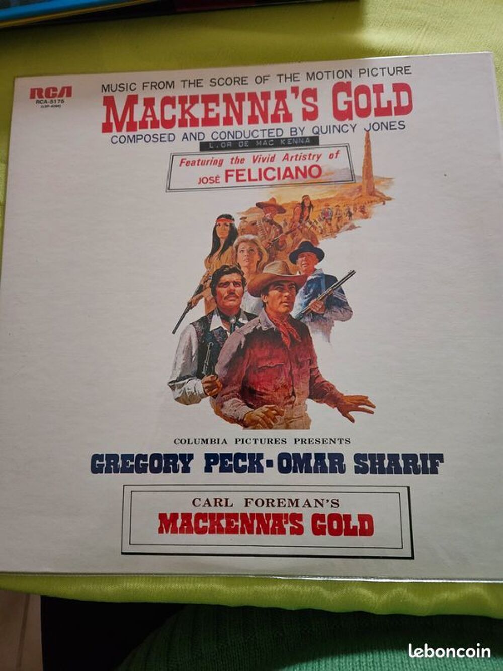 Mackenna's Gold vinyles 33t'album Quincy Jones -Quincy Jones CD et vinyles