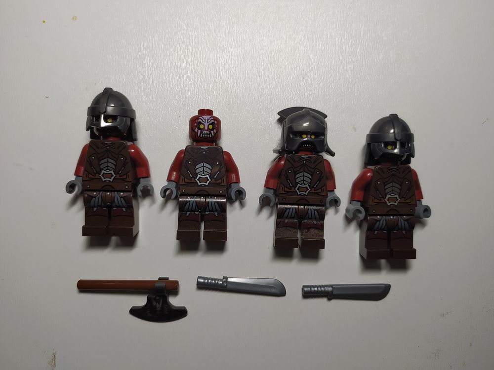 Lego Figurine Lord Of Rings Orcs Urukha&iuml; en TBE Jeux / jouets