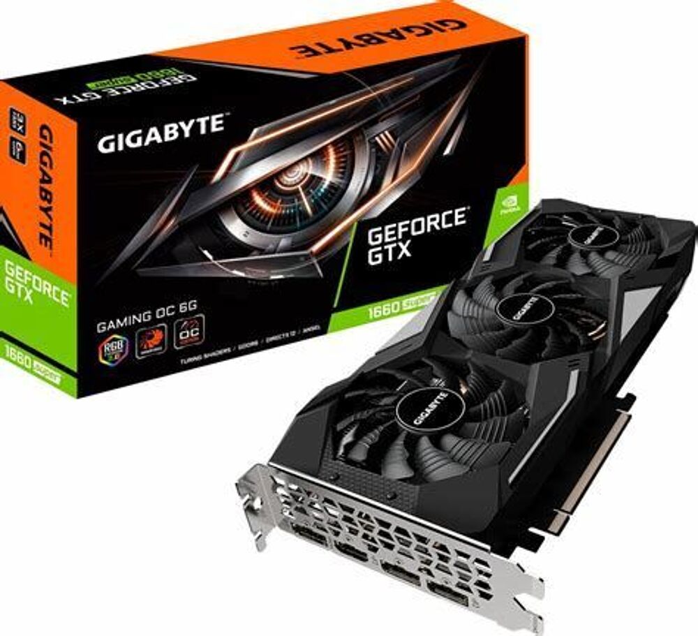 Carte graphique 1660 Super PCI-E 3.0, compatible 2.0 Matériel informatique