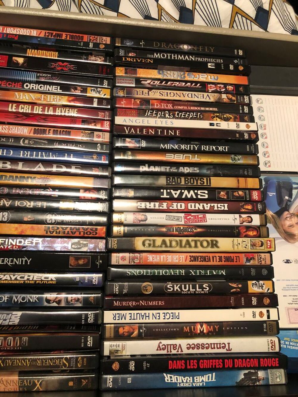91 DVD zone 1 et 2 DVD et blu-ray