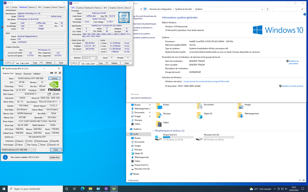 Pc gamer gtx Matériel informatique