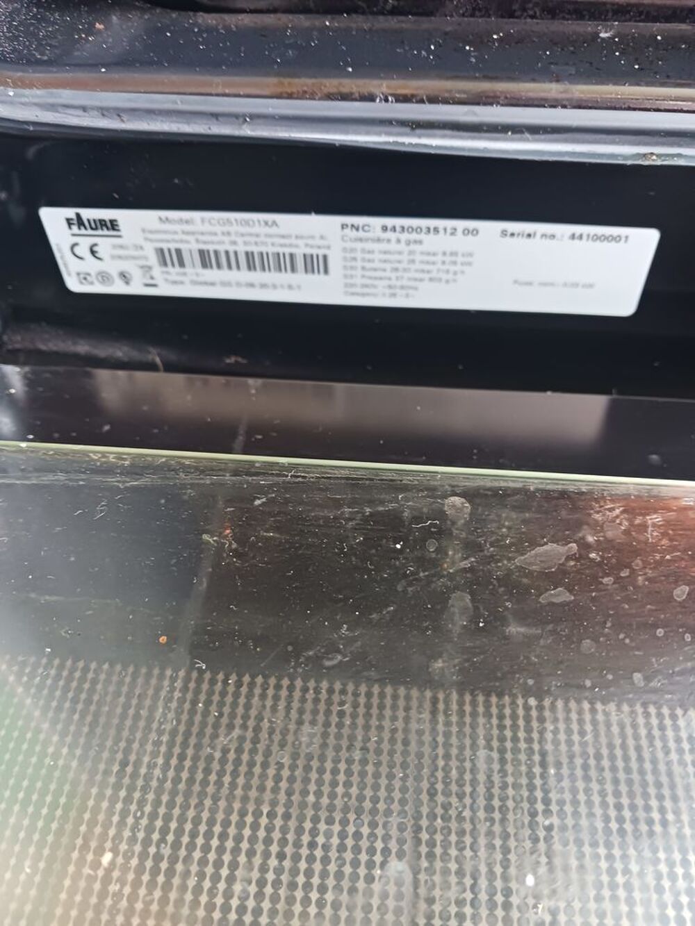 Gazini&egrave;re FAURE FCG510D1XA+ Electroménager