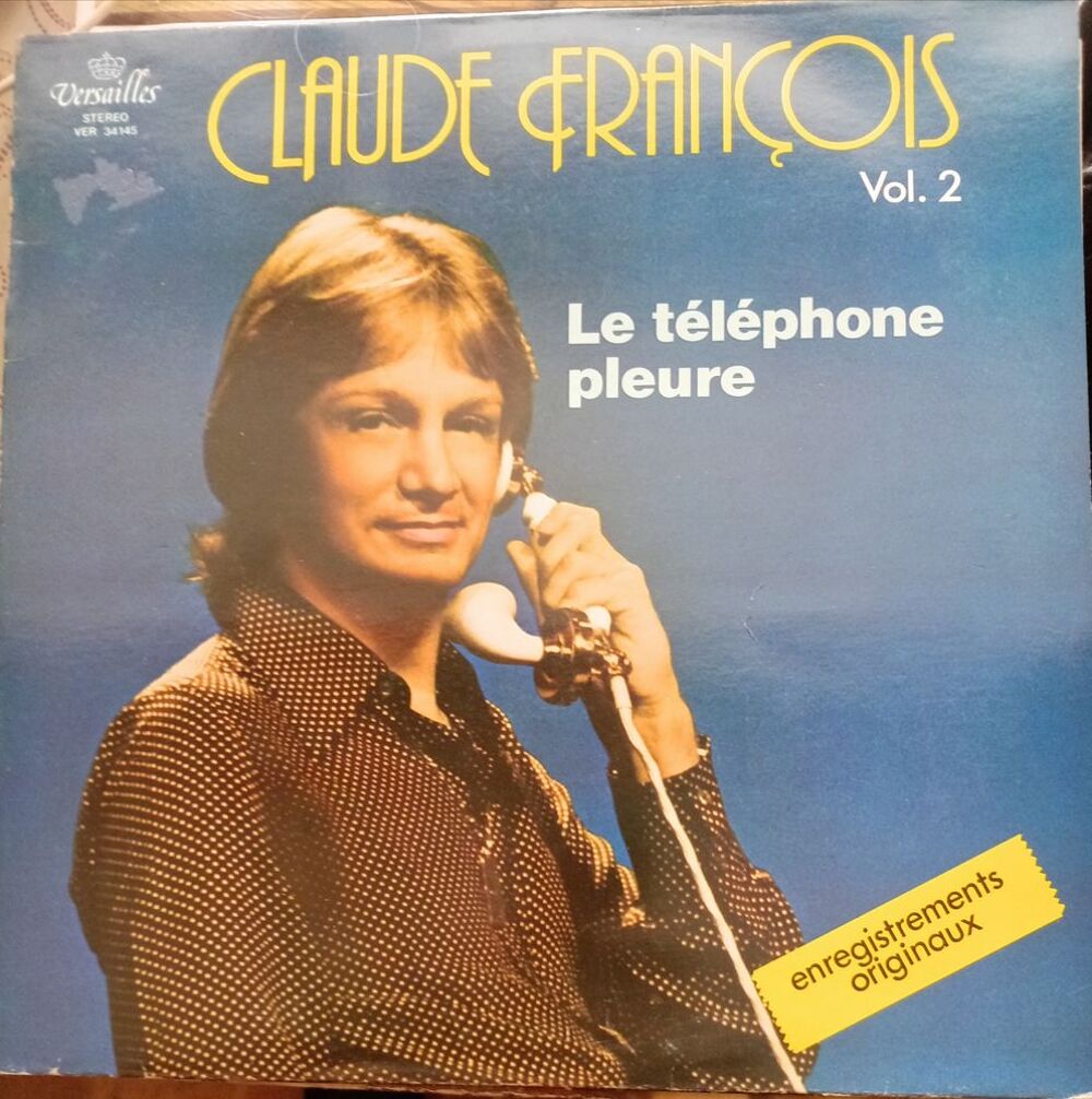 CLAUDE FRANCOIS / 3 X DISQUES VYNIL 33 TOURS CD et vinyles