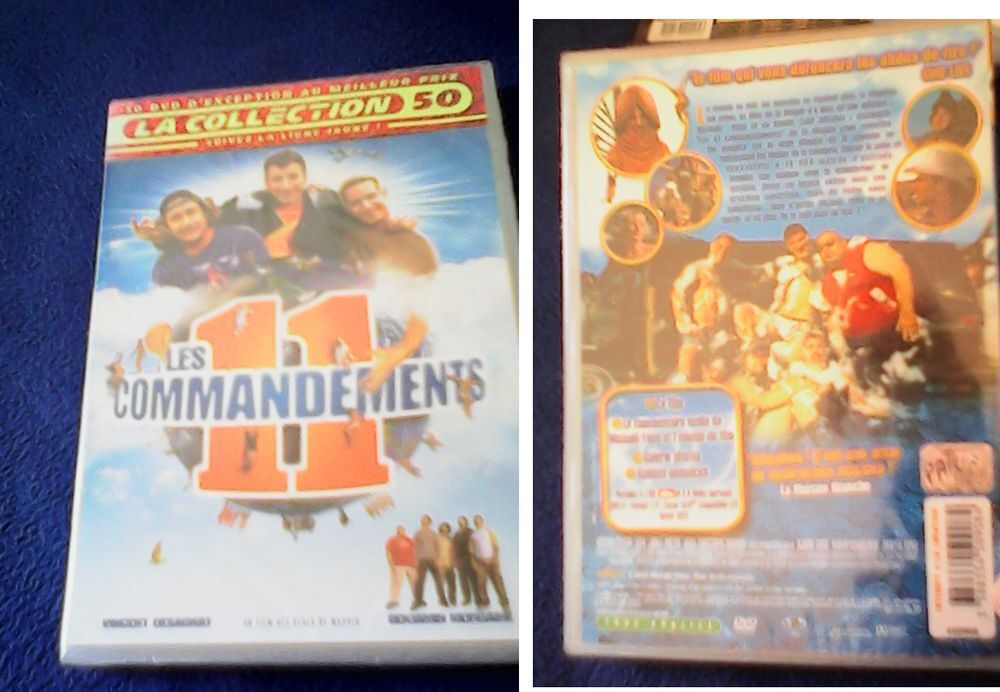 Film LES 11 COMMANDEMENTS neuf dans emballage d'origine DVD et blu-ray