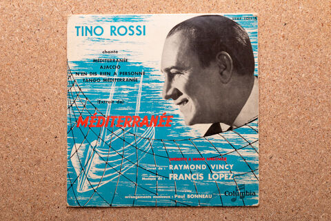 Tino Rossi Méditerranée 10 Villerupt (54)