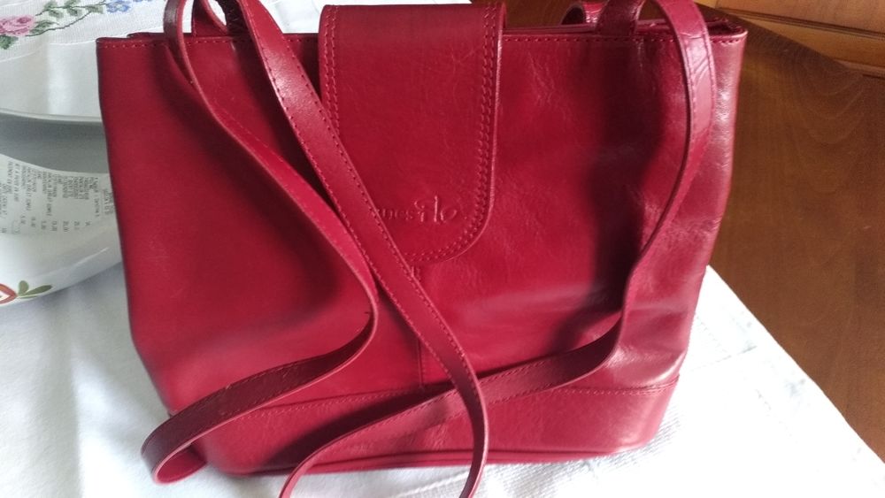 sac &agrave; mains cuir Agn&egrave;s Flo Maroquinerie