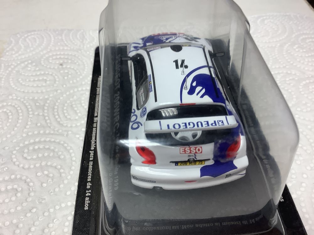 PEUGEOT 206 WRC CORSE 1999 1/43 voiture miniature 