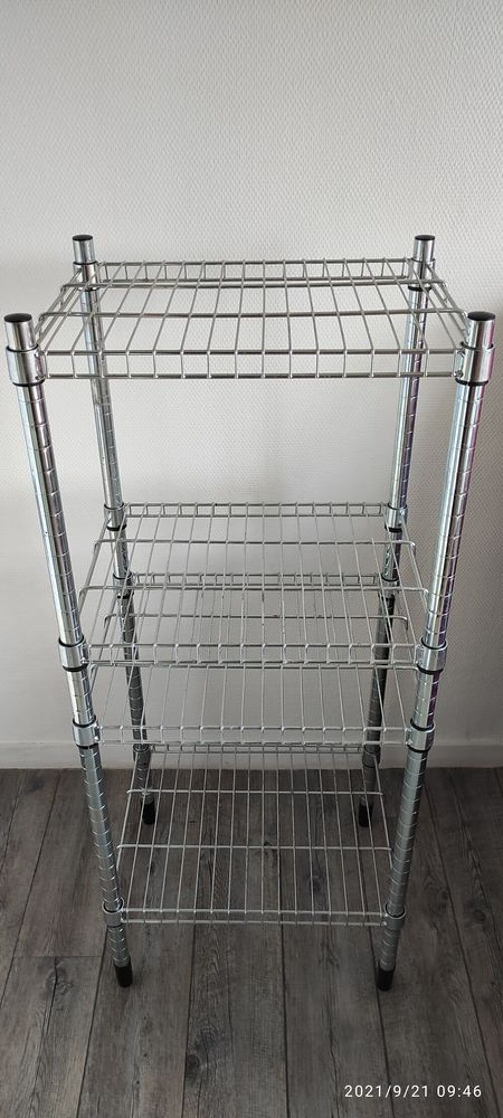 2 meubles &eacute;tag&egrave;re acier zingu&eacute; Meubles