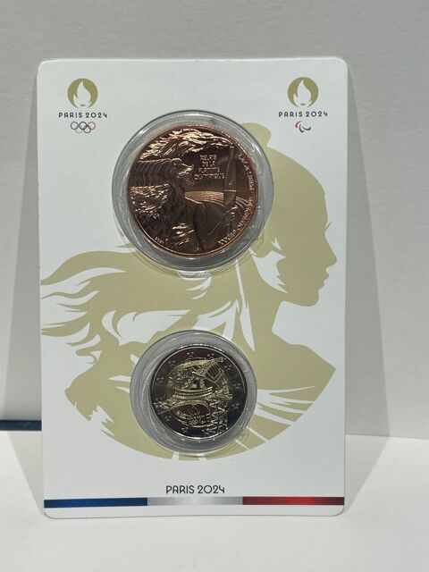 Paris 2024 avec la 2 � France et 1/4 � Relais de la flamme 30 Dourdan (91)